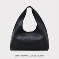 Marc Jacobs The Sack Logo Detailed Shoulder Bag - Black