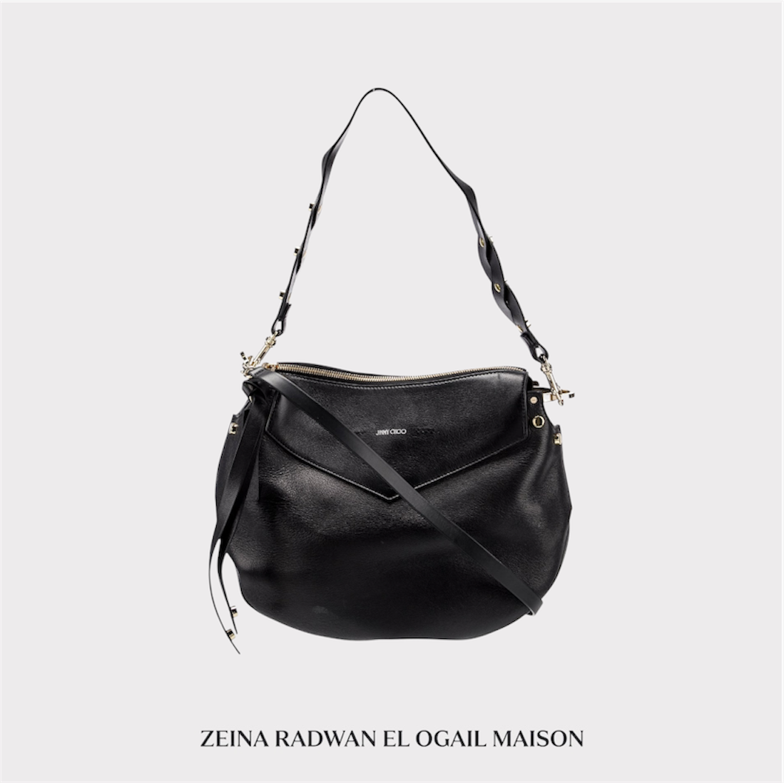 Jimmy Choo Leather Shoulder Bag
