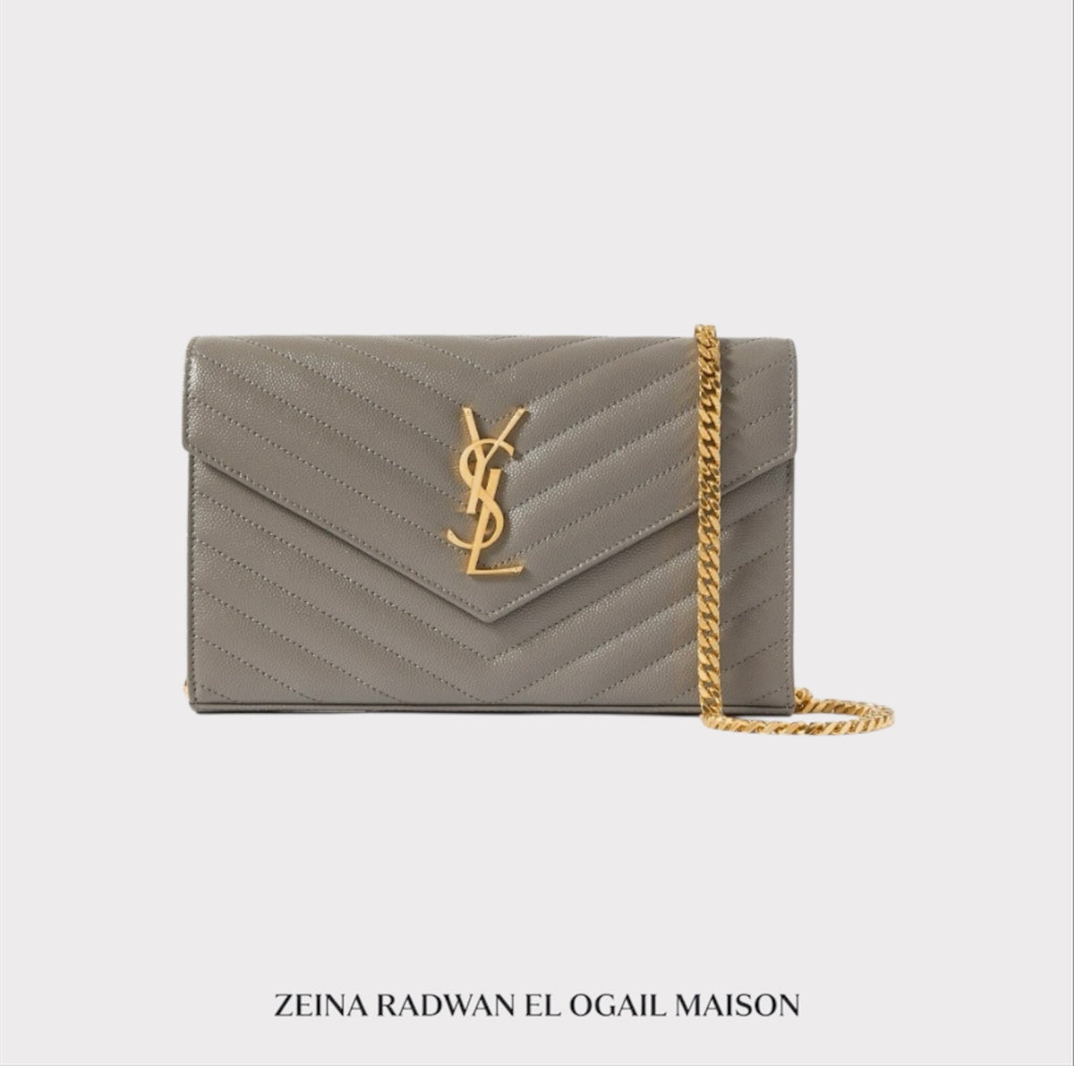Saint Laurent Envelope CrossBody Bag