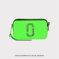 Marc Jacobs Saffiano Small Snapshot Camera Bag – Bright Green