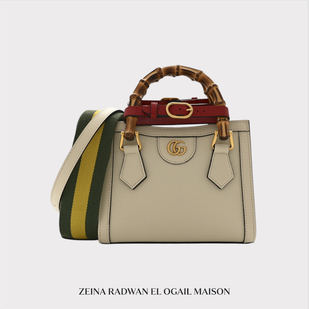 Gucci Textured Dollar Calfskin Tote Bag