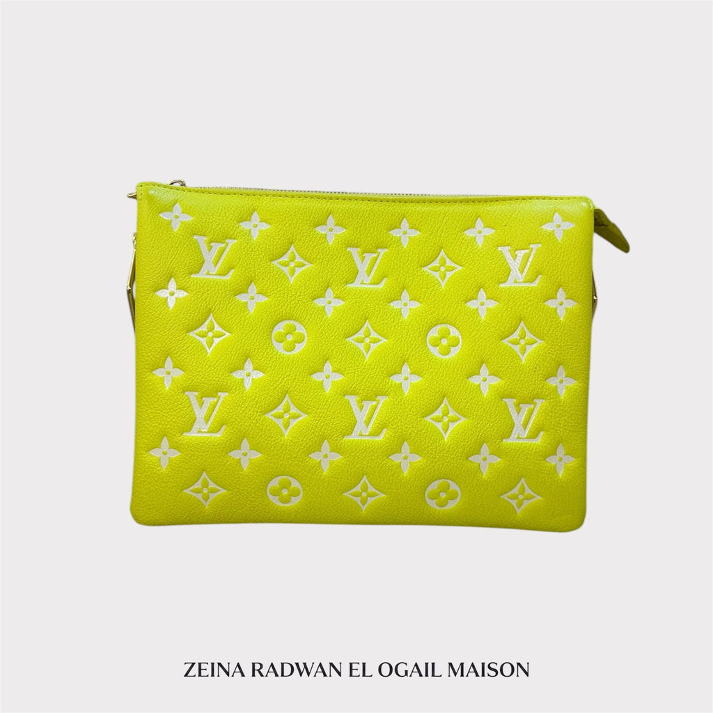 Louis Vuitton LV Match Coussin PM Bag – Fluorescent Yellow